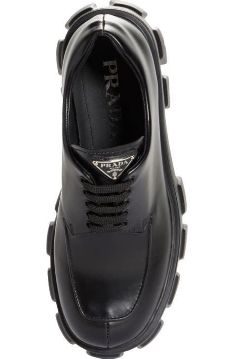 Prada Monolith Lug Sole Derby (Women) 